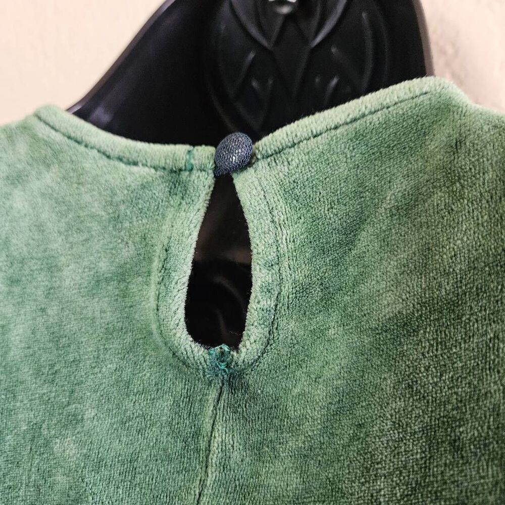 NWT Intimately Free People Make My Baby Stay Green Velvet Bodysuit - Picture 5 of 9